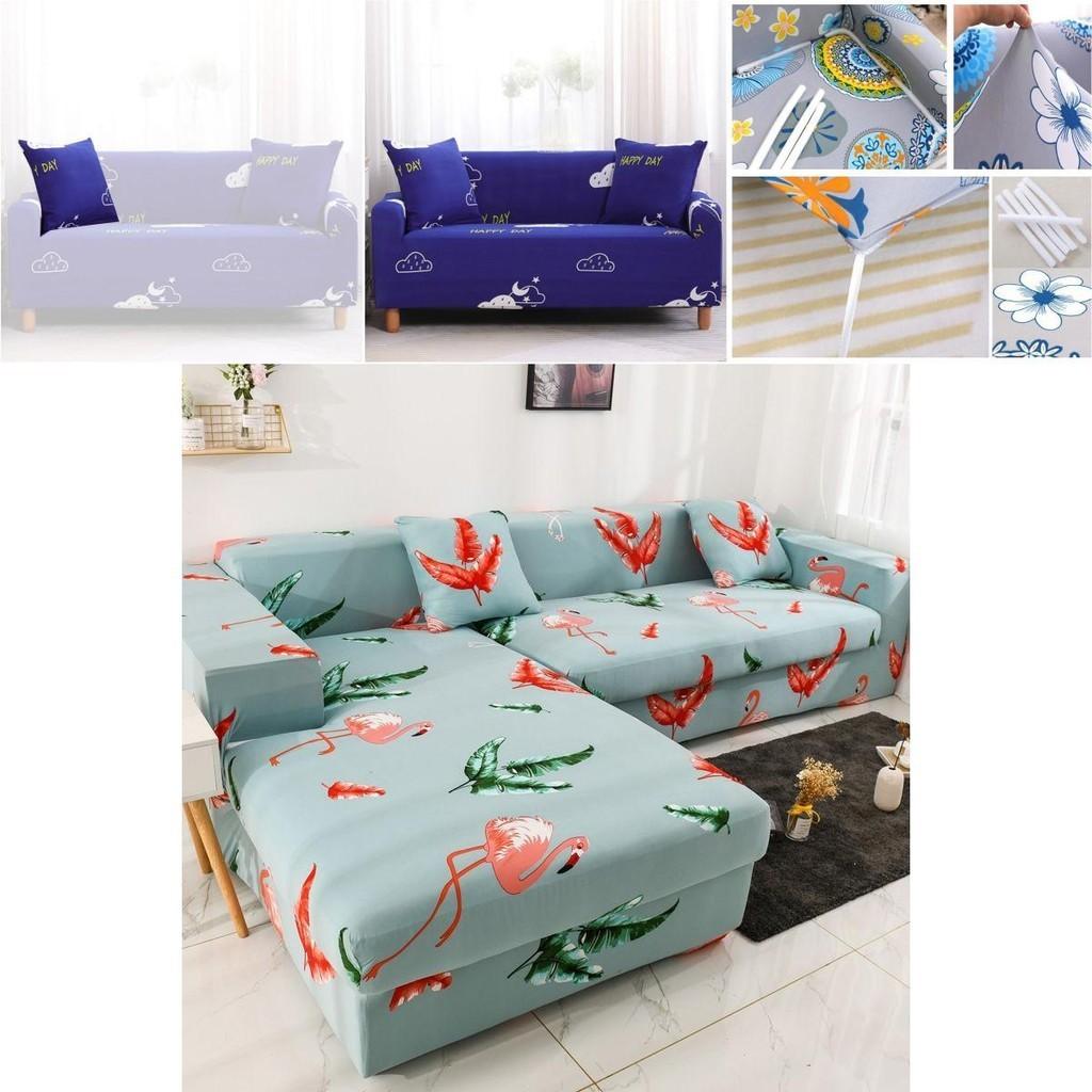 Bohemian Printed Lazy Stretch Sofa Cover Soft Slipcover For Living Room With Great Elasticity And Wrinkle Resistance
