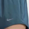 Nike Comodi Morbidi Delicati sulla Pelle Traspiranti Asciugatura Rapida Vita Media Tre Quarti Casual Pantaloncini Pantaloncini Donna Blu Profondo Mare DX6011-478