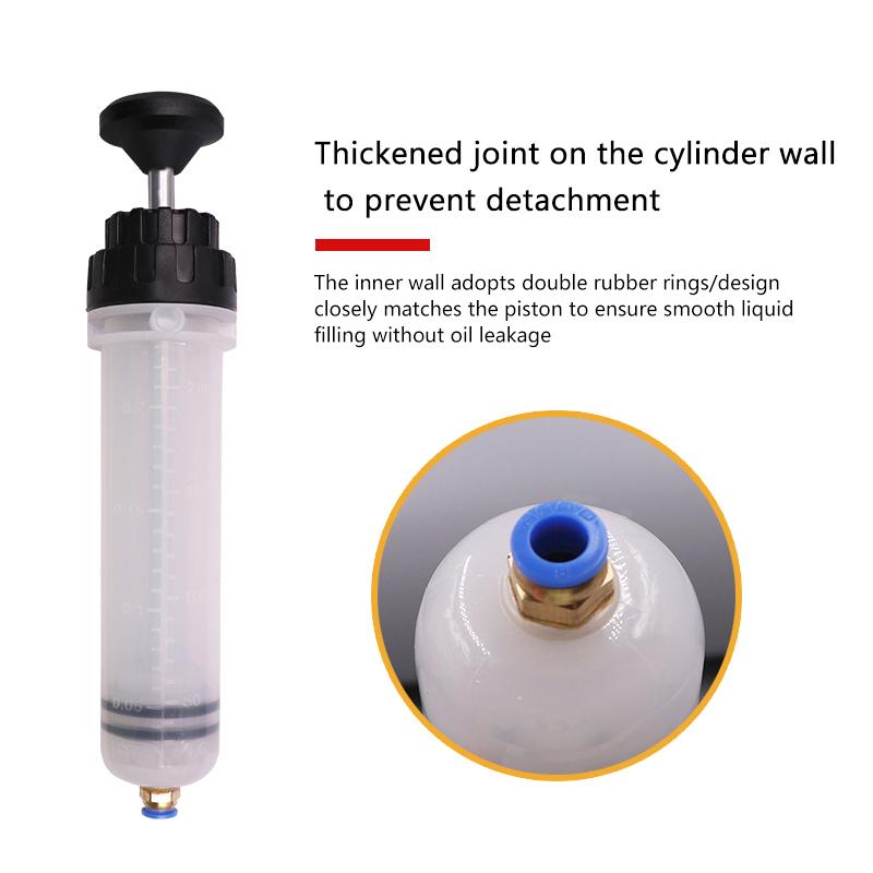 1Pc Car Oil Extractor Brake Pumping Changer Oil Blower Brake Fluid Replacement Oil Pump Probe Filling Equipment Syringe