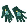 5-12Years Old Warm Children Mittens Christmas Knitted Gloves Fashion Kids Winter Gloves  Toddler
