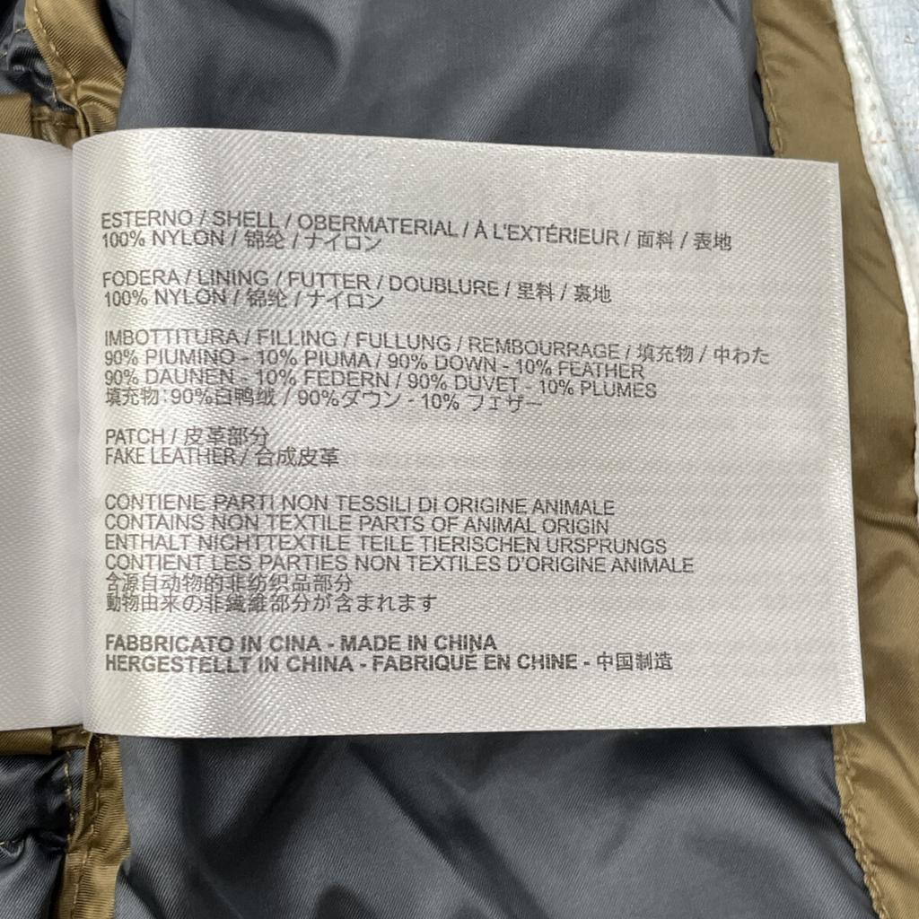 CAPE HORN 12550 STELLA/Stella Złotobrązowa Nylonowa Krótka Kurtka Puchowa z Kapturem Kurtka 40 ZłotobrązowaUżywana