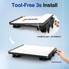 Mini Magnetic Roof Rack Mount Universal Fit Stainless Steel Bracket for RV Van Camping Travel Outdoor Trips