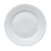 White Fluted Plain 2408 622 Plate, 22cm (Imported)