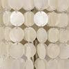 Modern Simple White Natural Shell Loft LED E27 Wall Lights Living Room Bedside Lighting Wall Lamp