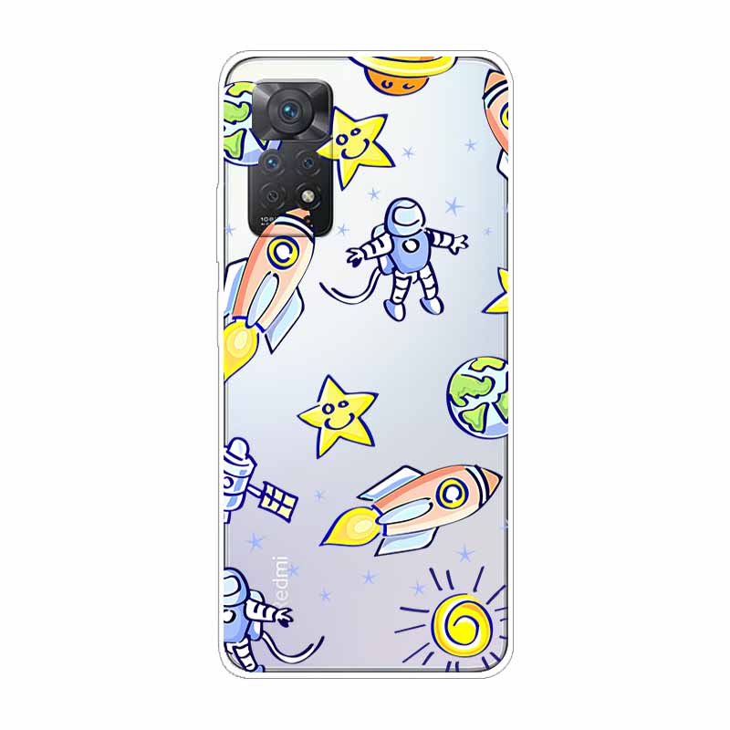 For Xiaomi Redmi Note 11 Pro 5G Case Transparent Soft TPU silicon Phone Cover For Xiaomi Redmi Note11 Pro 4G Case Clear Funda
