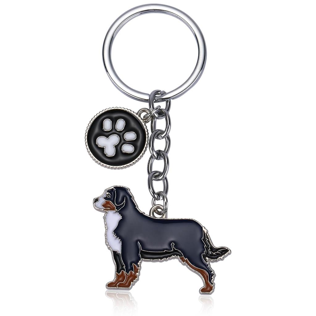 Metall Nyckelring Hänge, Husdjur Hund Hänge Hänge, Hänge