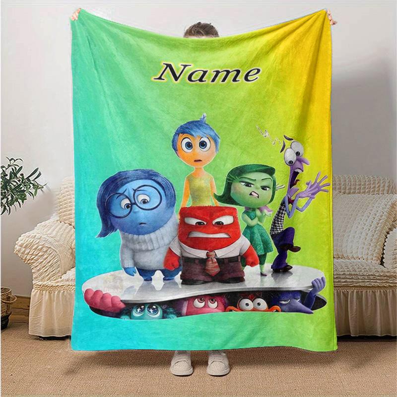 Custom 1pc Emotions Inside Out Journey Blanket, Soft And Comfortable Blanket, Casual Warm, Camping Travel Blanket, Birthday Gift Q91083