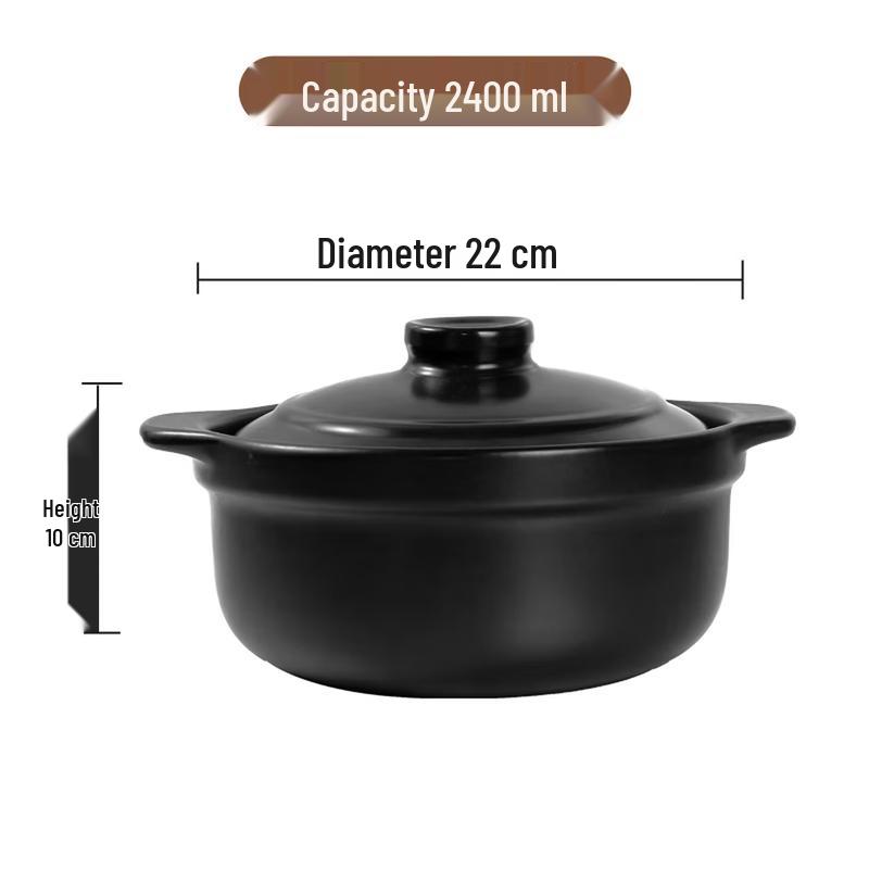 

Ningzhao High-Temperature Ceramic Casserole Pot with Lid