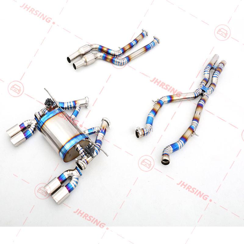 BMW M3 F80 Titanium Alloy Catback Exhaust with Electronic Valve