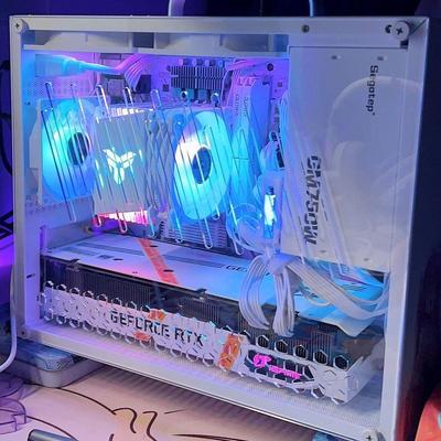 Acrylic Transparent Side Panel with Engraved Pattern for Desktop Computer Heat Dissipation
