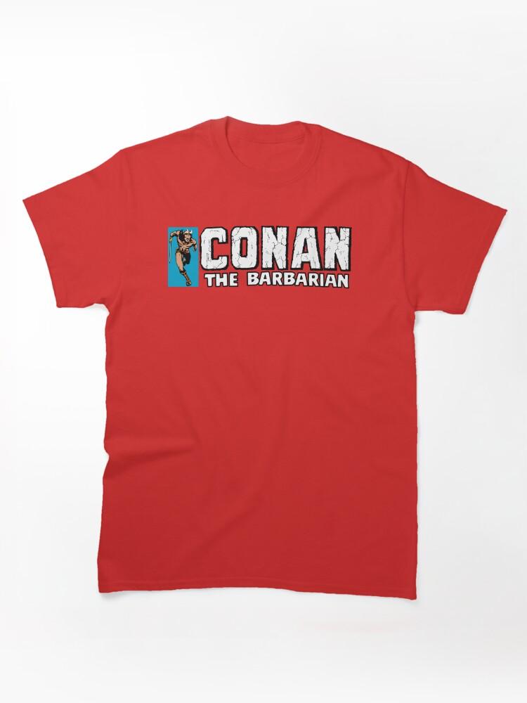 Conan the Barbarian CONAN THE BARBARIAN TITLE ART REPRODUCTION Classic Unisex T-Shirt