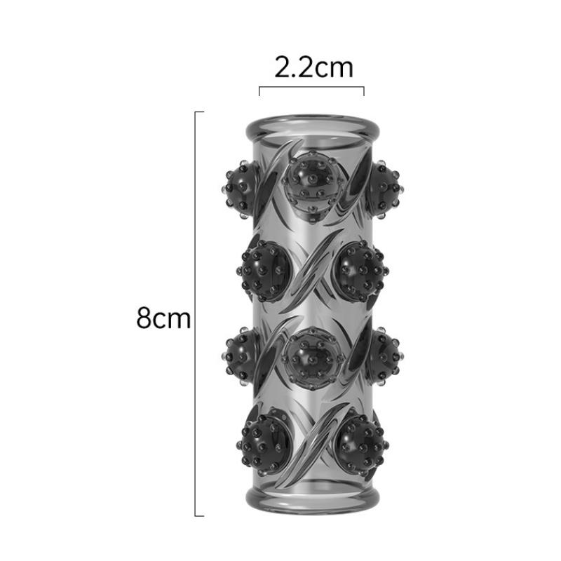 Penis Enlargement Sex Toys For Men Soft Cock Ring Stretcher Extender Sleeve Reusable Condoms Adults Products