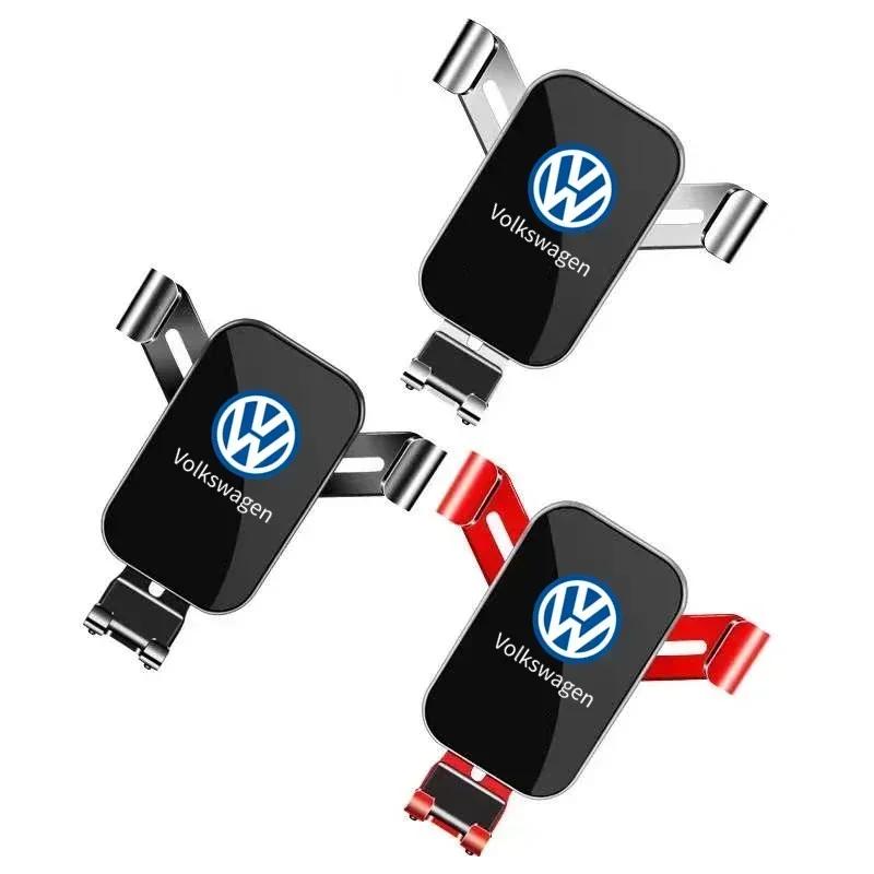 Car Phone Holder Car Air Vent Clip Mount Mobile Phone Holder For Volkswagen VW Golf 6 7 8 Touareg Passat Polo Jetta MK4 B6 GTI zj5