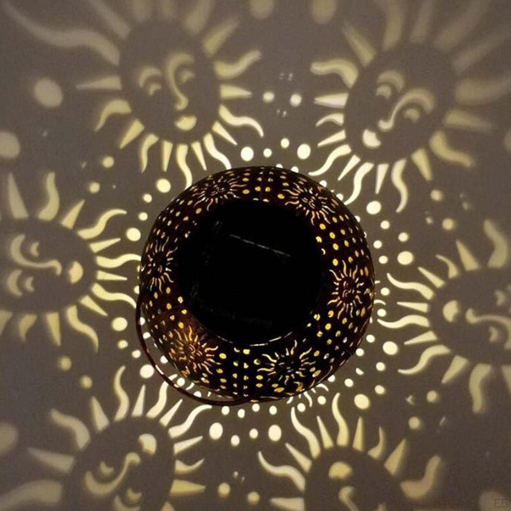 Garden Hanging Lantern Hollow Landscape Lamp