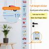 Children's Room 2m Self-Adhesive Height Chart Stickers - Cartoon Design for Baby Measurement & Wall Decoration