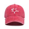 Trendy American-style Printed Peaked Cap, the Same Style for Men and Women, a Must-have Sports Baseball Cap