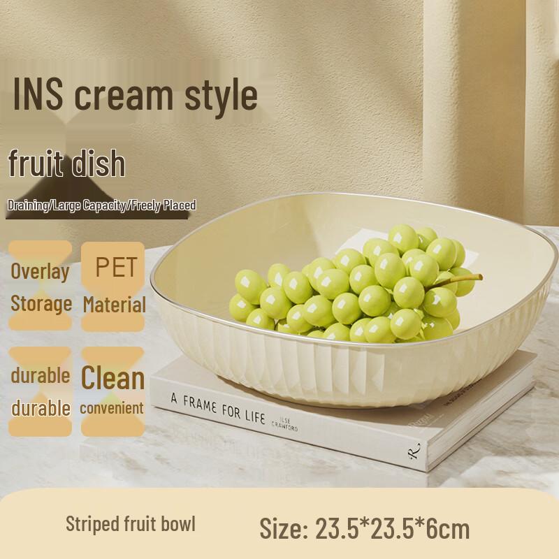 Homeglen Decorative Snack & Fruit Trays