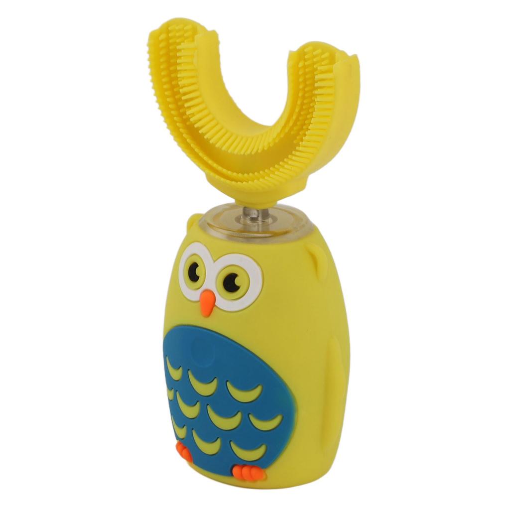 U Shaped Electric Toothbrush Ultrasonic Automatic USB Charging Cute Whole Mouth Toothbrush for Kids