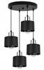 MODERN CEILING HANGING LAMP BLACK LED LAMP