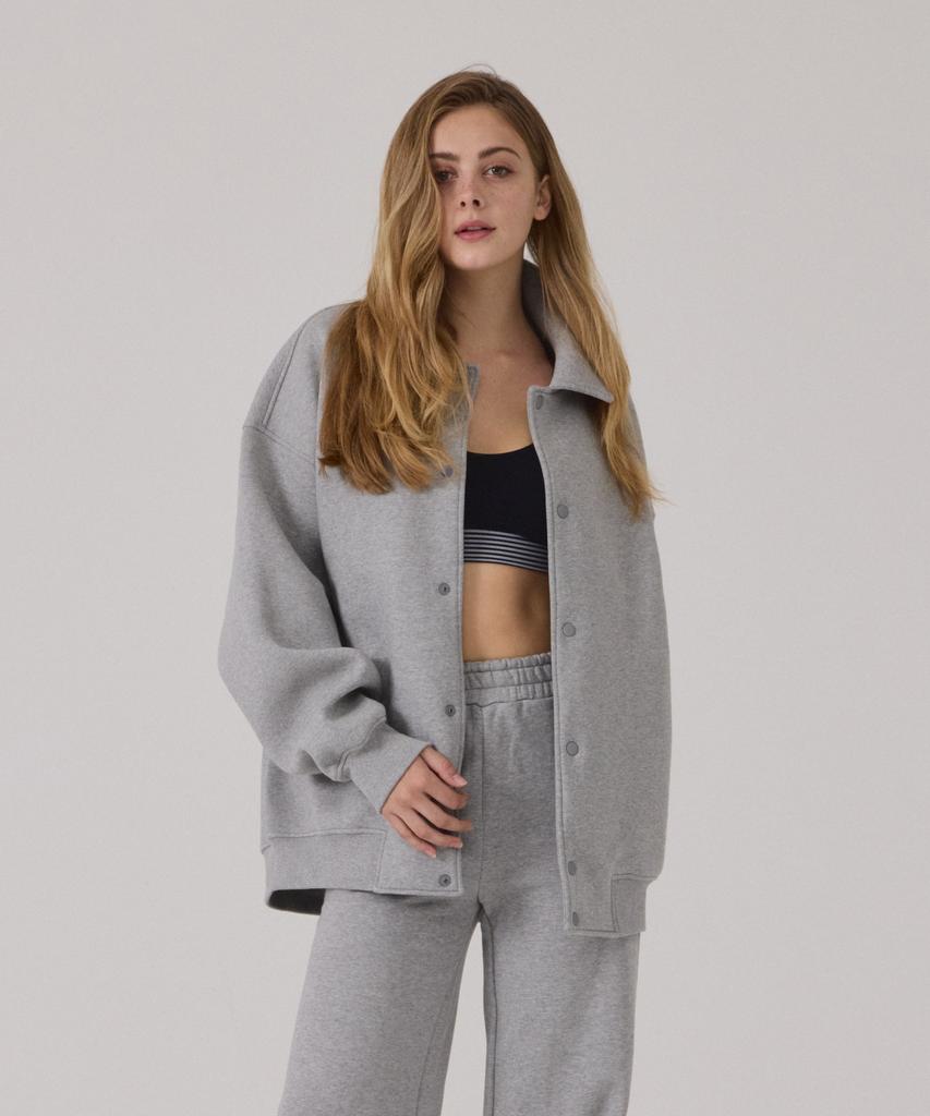 Get It On Signature Varsity Jacket_Gray