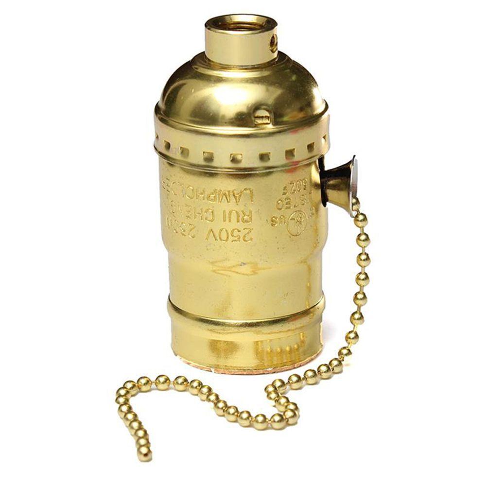 Screw Bulbs Edison E26/E27 Aluminum Shell Accessories Lamp Bases Socket Holder No Switch Lighting