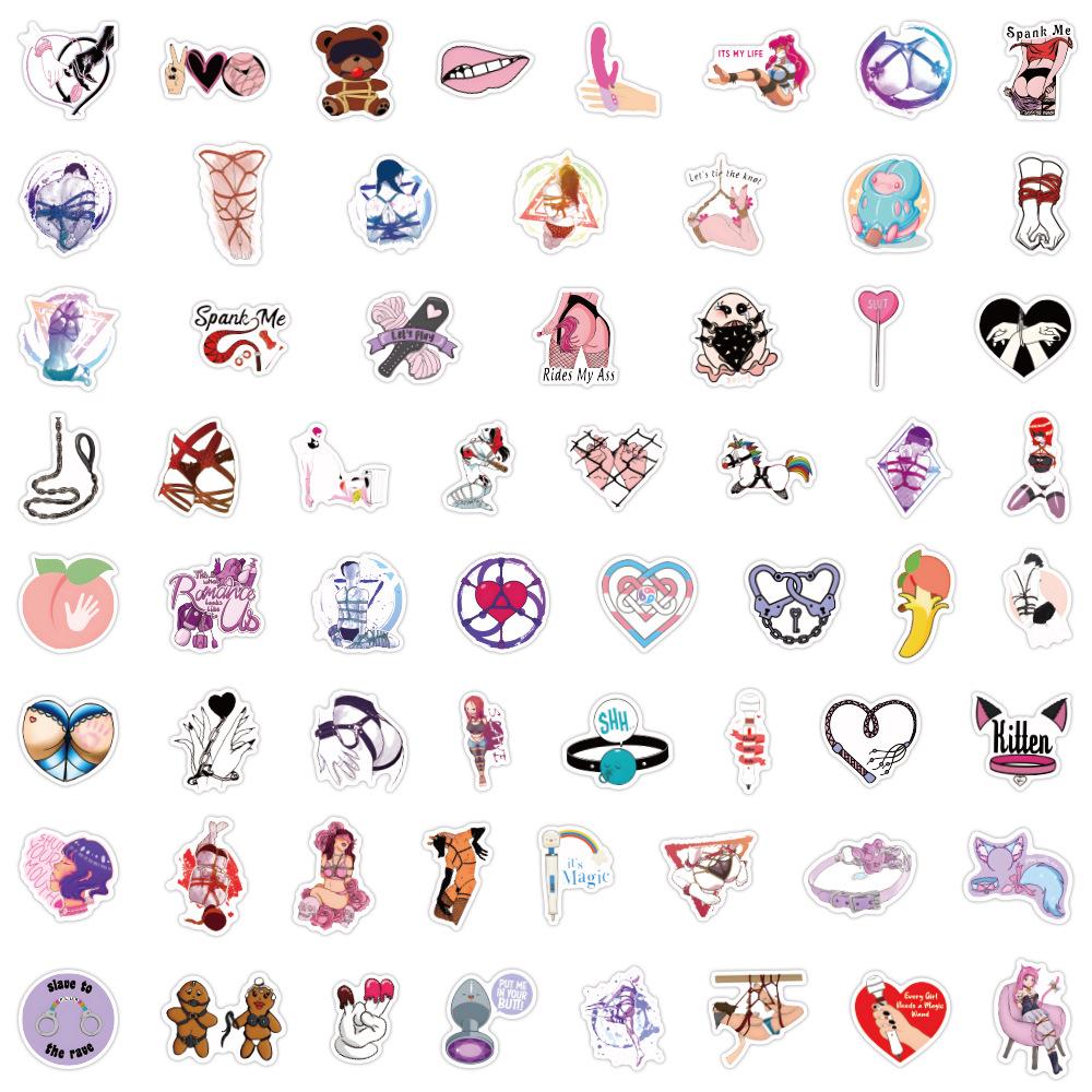 120 New Style Graffiti Stickers Decorate Notebook Suitcase Guitar Personalized Hand Note Stickers