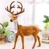 Deer Model Figurine Statues Decorations for Home Merry Christmas New Year Gifts