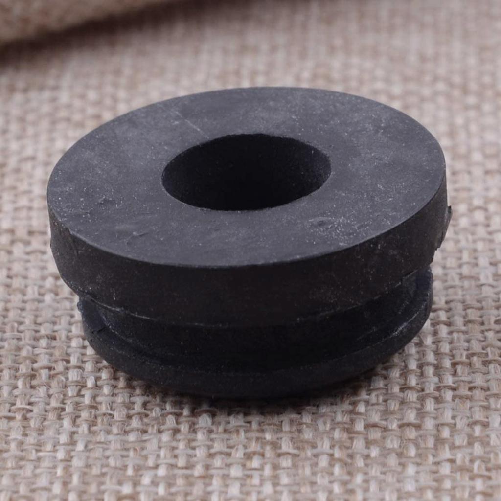 Bunggou 2 Piece Radiator Assembly Upper Insulator Mount Bushing Rubber Black for Accord 74173-SJ4-000