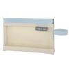 Pu Mesh Self-Closing Bag Internal Three Layer Lipstick Makeup Storage Bag Woman Key Jewelry Digital Organizer Portable Pouch