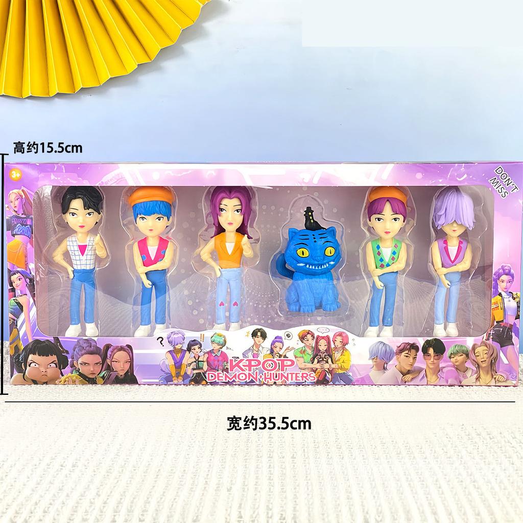 New Monster Hunt K-Pop Celebrity Handmade Series Peripheral Doll Blind Box Set Model Ornament Handmade Set