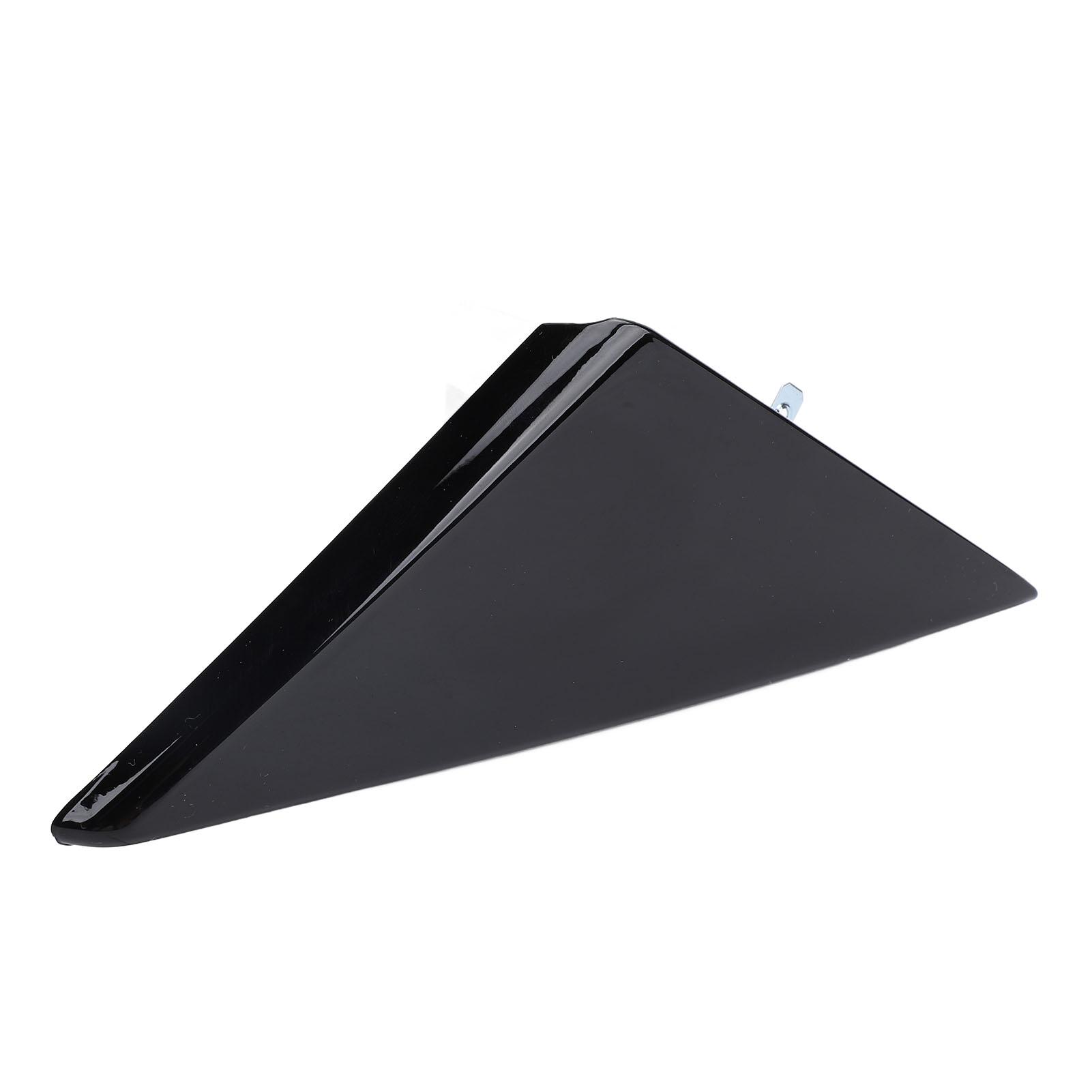 

Door Mirror Triangle Corner Trim Impact Proof Scratch Resistant Stylish Look Outside Rearview Mirror Triangle Panel
