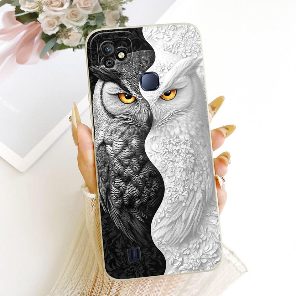6.1" Case For Infinix Smart HD 2021 Cover Popular Flower Soft Liquid Silicone Phone Covers For Infinix SmartHD 2021 X612B Bumper