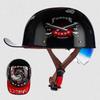 Motorcycle Helmet Baseball Cap Half Face Capacete De Moto Helmet with Sunglasses Motorbike Scooter Cycling Helmet DOT Approved