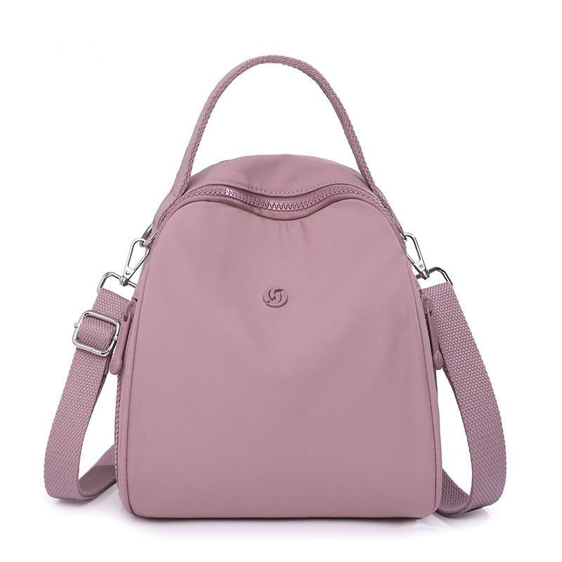 

Shoulder bag Lightweight multi-functional nylon bag New large-capacity multi-pocket fashion backpack Shell bag фиолетовый