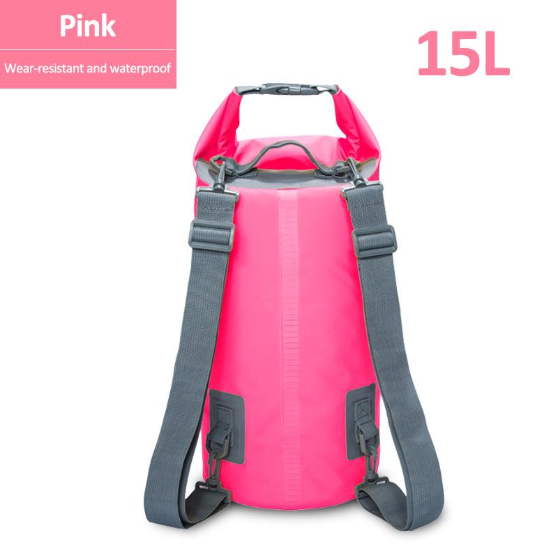 Outdoor Sport PVC Wasserdichter Aufbewahrungs-Trockensack für Kanu Kajak Rafting Schwimmen Reise-Kit Sack Rucksack