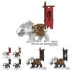 The Lord Of The Rings Armored Wolf Toy With Abs Plastic Mini Blocks For Collectors And Kids