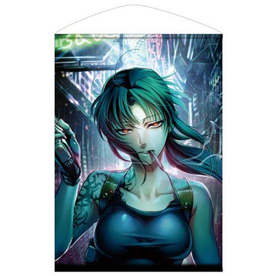 

COSPA Black Lagoon Original Version Revy B2 Tapestry Approx. 72.8cm x 51.5cm