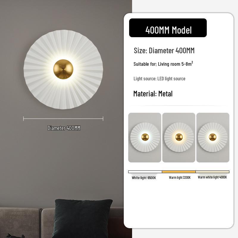 Modern Origami Wall Lamp for Bedroom, Living Room, Staircase, and Hallway