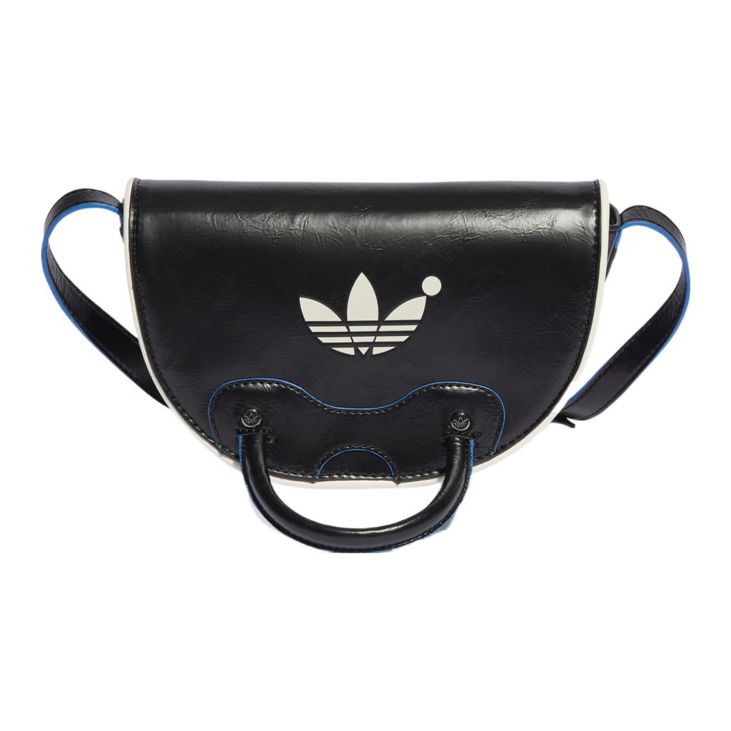 New Adidas Polyurethane Shoulder Bag, Crossbody Bag Regular Unisex Black IJ5993