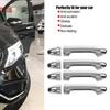 8 pcs Silver Chrome Car Electroplate Exterior Door Handle Cover Trim Protector for Mercedes Benz Vito W447 2014 2015 2016