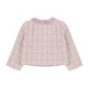 French Cat Pink Tweed Jacket Q54dck020p4