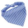 Cotton Pet Printed Triangle Bandana Striped Birthday Scarf for Large Dogs