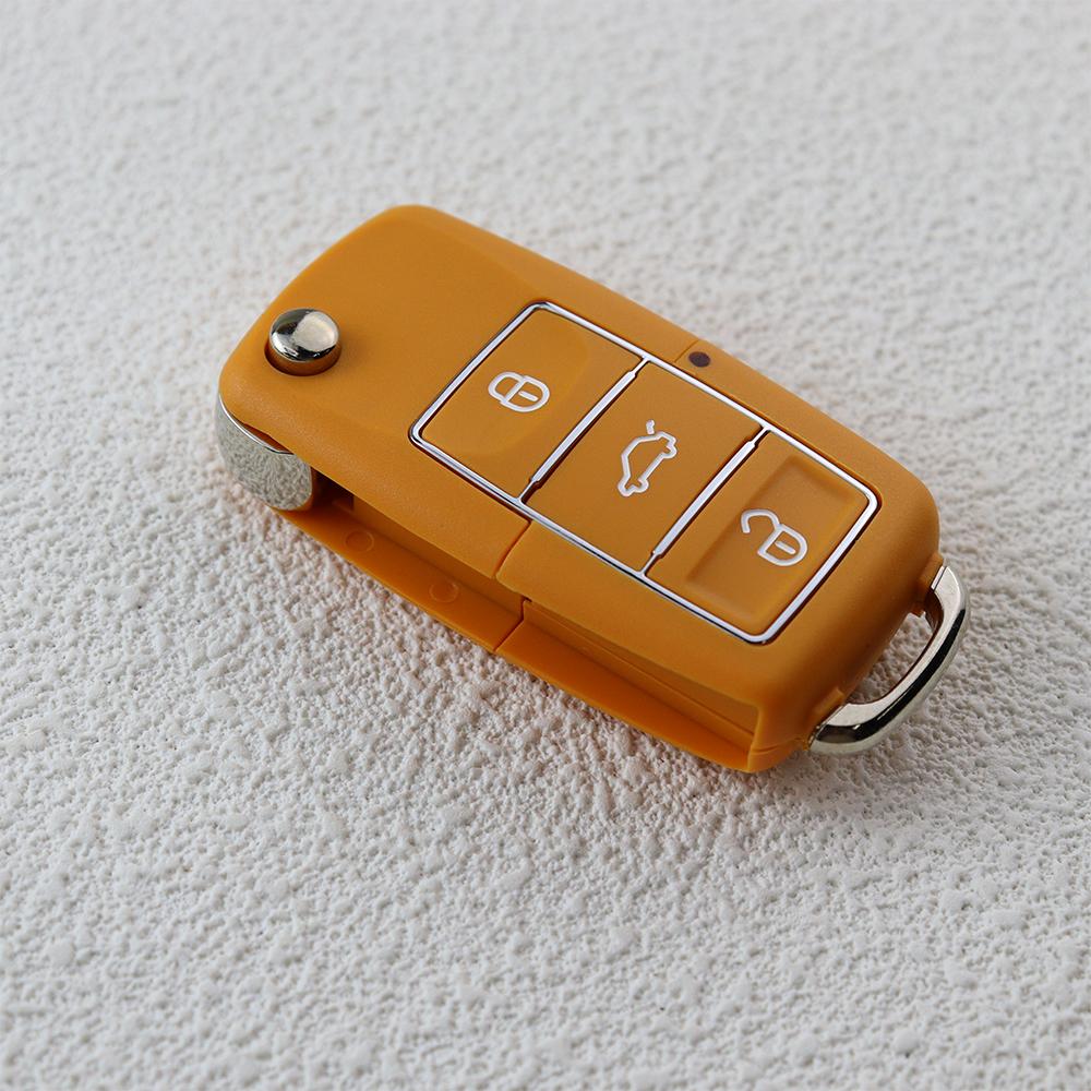 3 Buttons Car Key Fob Case Shell Housing for Volkswagen/VW Passat B5 B6 Tiguan Golf MK4 Seat Skoda EOS Scirocco Polo