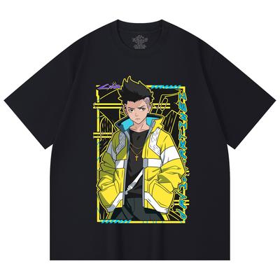 230 Gsm 100% Cotton Cyberpunk Edgerunners V7 David Print Unisex Heavy Cotton T Shirt