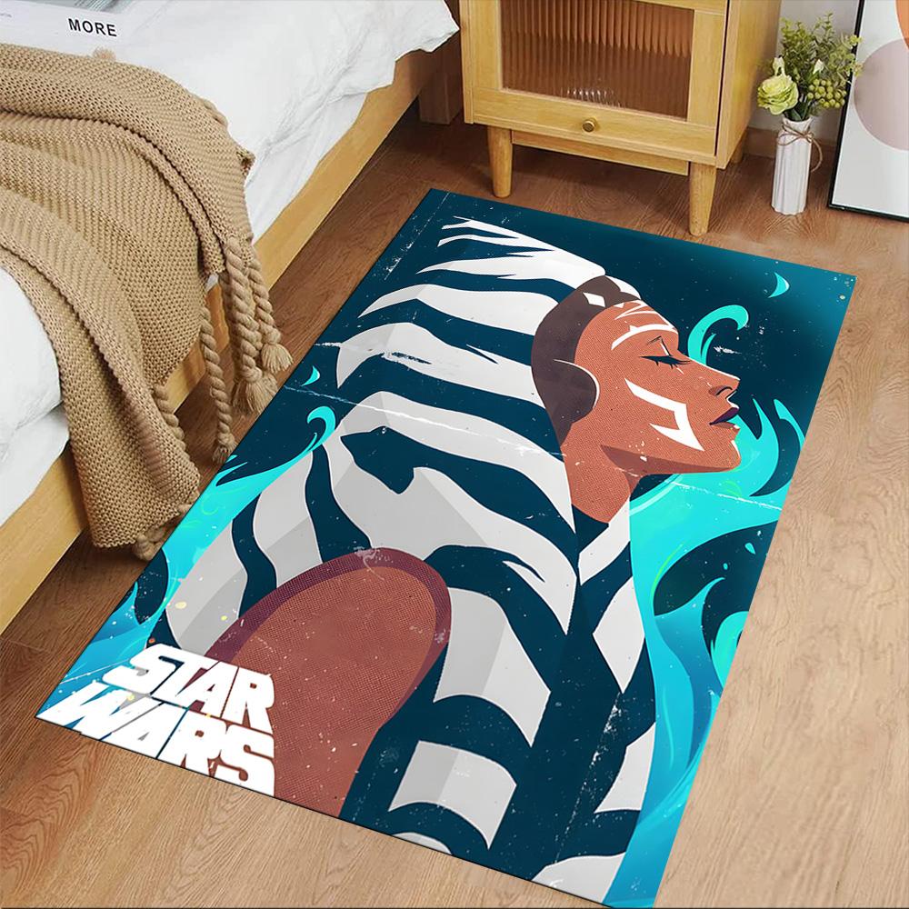 Star Wars Floor Mat Suitable for Game Room Kitchen Entryway Outdoor Antislip Carpet Office Home Decor Gift for Festivals