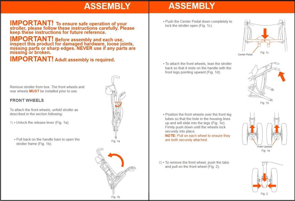 BabyTrend Princeton Rocket Holds up to 22kg Single-Seater B-Type Stroller, Stroller, Black, Lightweight,