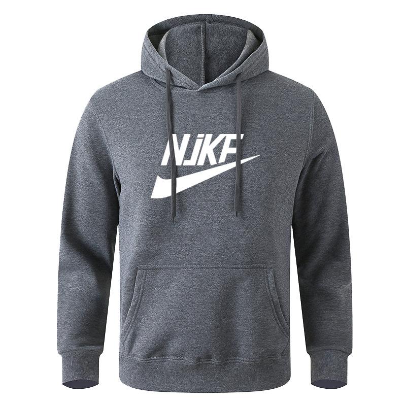 New Men's and Women's Autumn and Winter Fleece Hoodie Jacket NjKF Mother Print Foreign Trade Leisure Sports Hoodie Trendy Men's