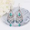 Bohemian Style Tassel Earrings Women Girls Long Fringe Dangle Earrings Female Vintage Jewelry