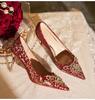 Franske bryllupssko: Stilige og komfortable stiletthæler brudesko for kvinner