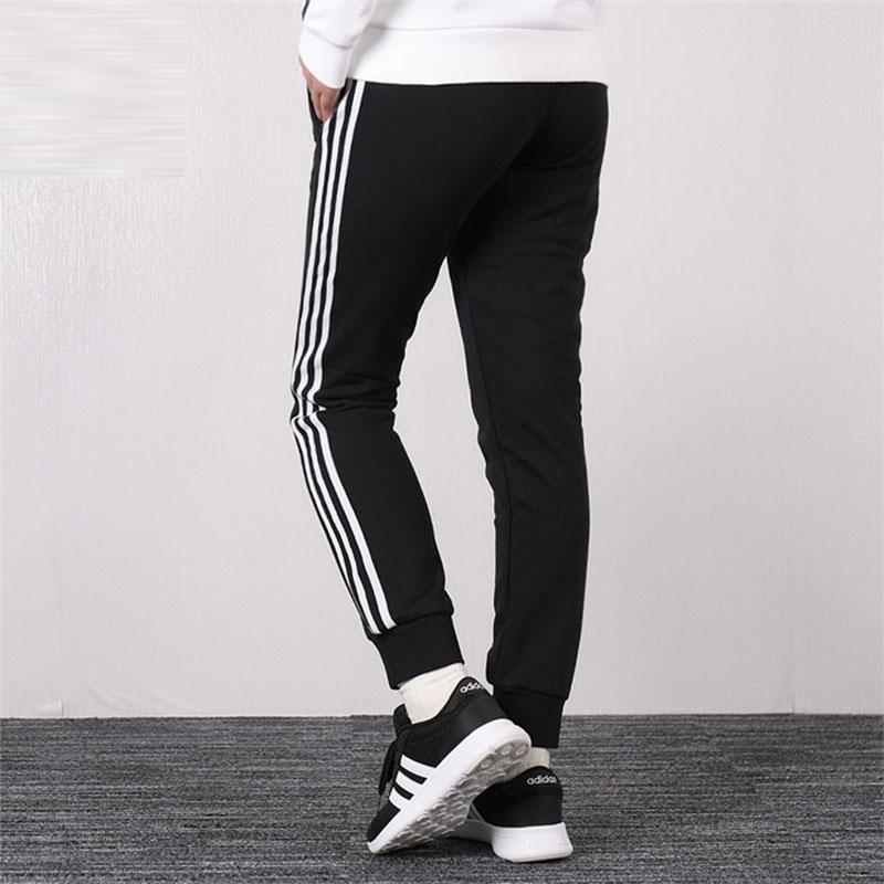 Adidas Casual Training Tapered Knit Sports Pants Women Bottoms Black DT8324